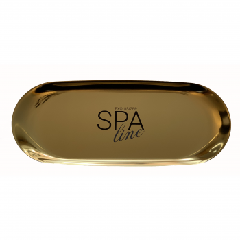 Servier-Tablett | gold